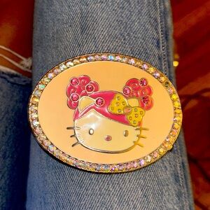 Tarina Tarantino “pink head collection belt”